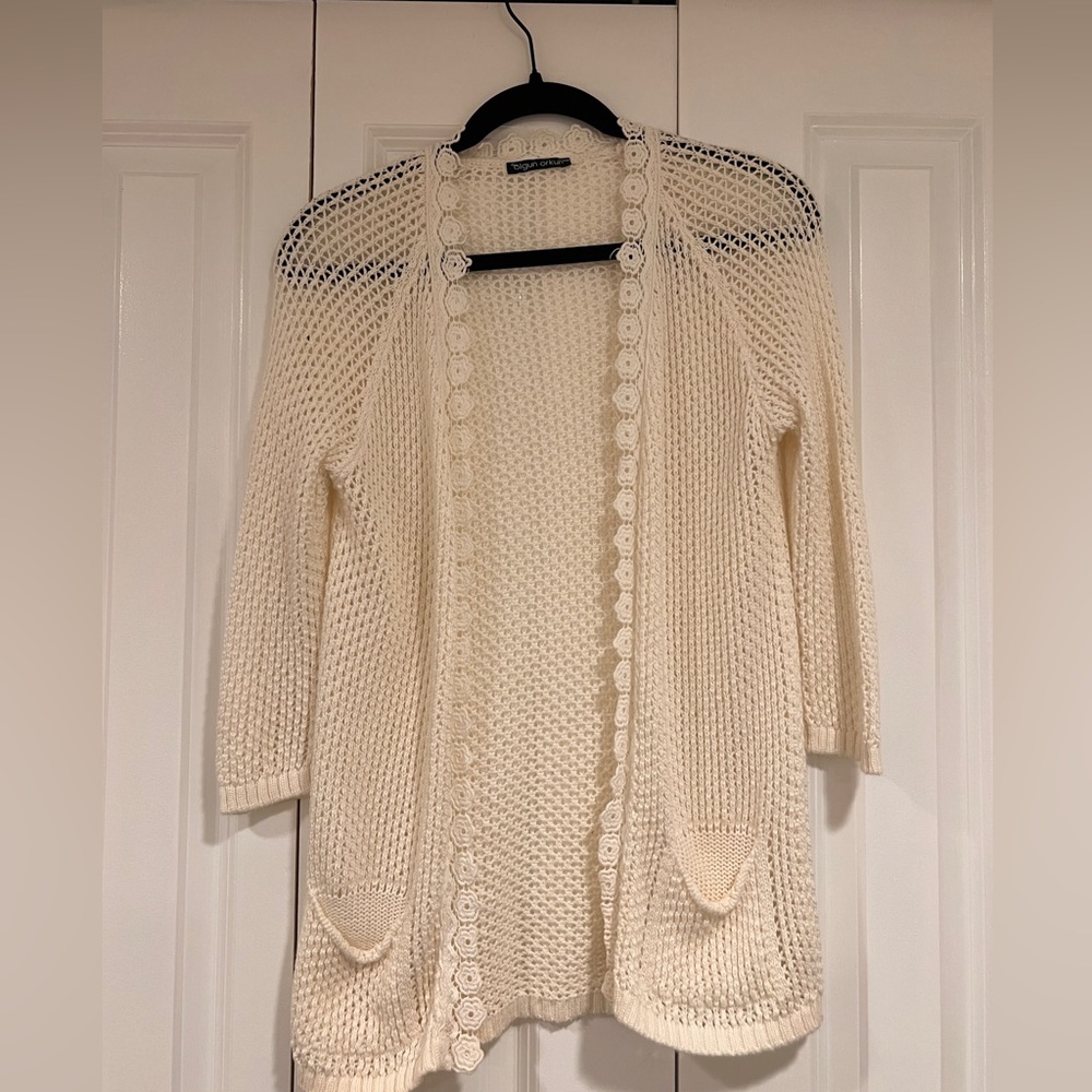 Off white cardigan